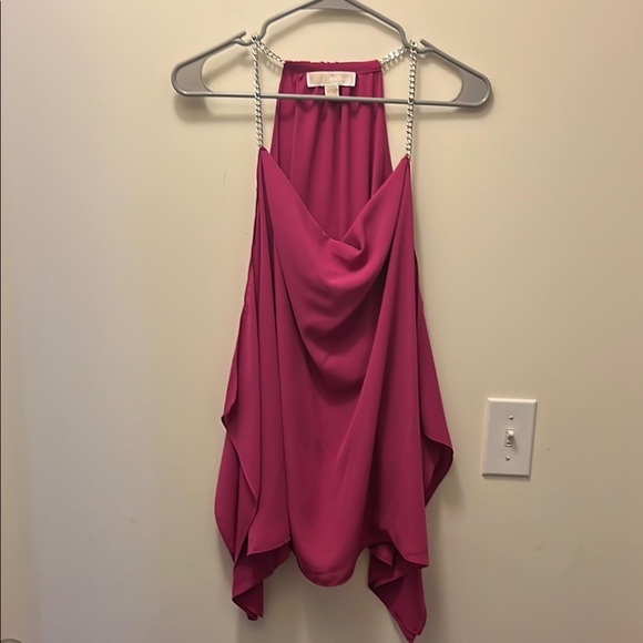 Michael Kors Tops - Michael Kors purple elegant flowy top Size Large